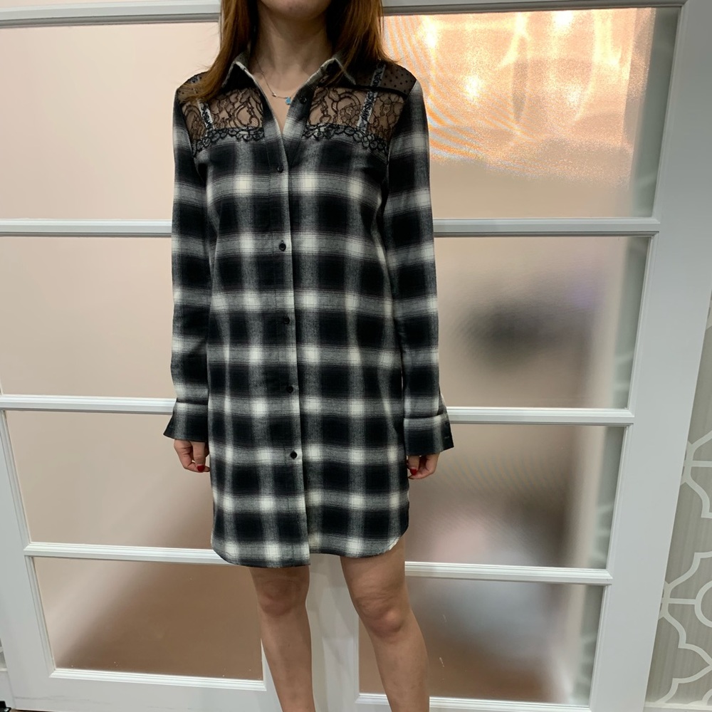 Maje shirt dress size 1